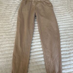 Tan sweatpants size women’s small
